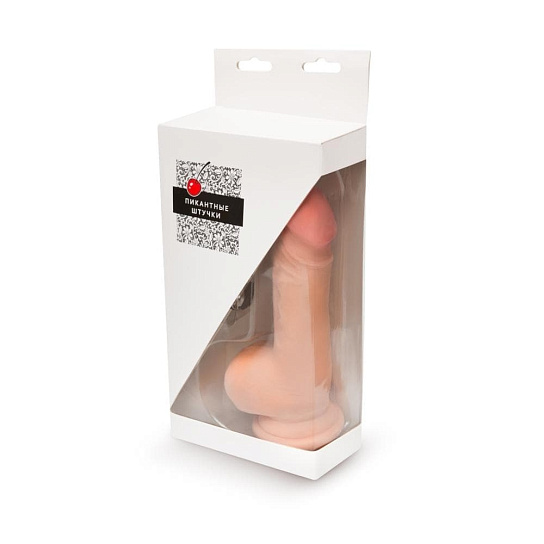 Реалистичный вибратор с дистанционным пультом, 17 см