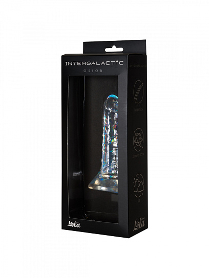Прозрачный фаллоимитатор Orion без мошонки, 12 см