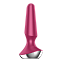 Анальный виброплаг Satisfyer Plug-ilicious 2, ягодный