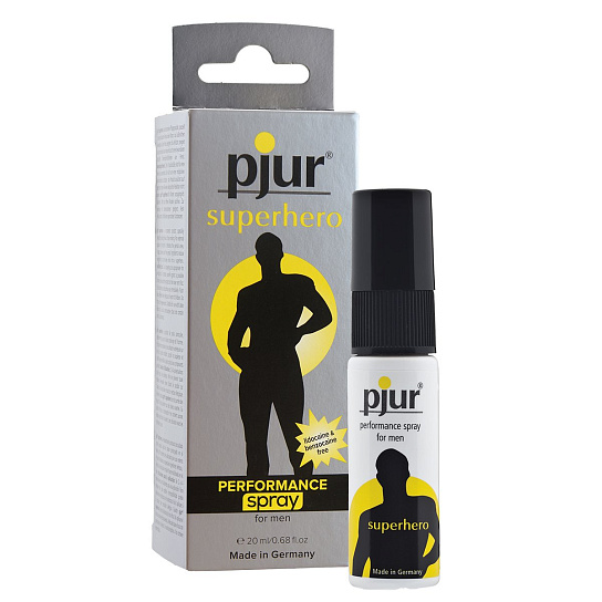 Спрей продлевающая акт Pjur SuperHero Spray, 20 мл