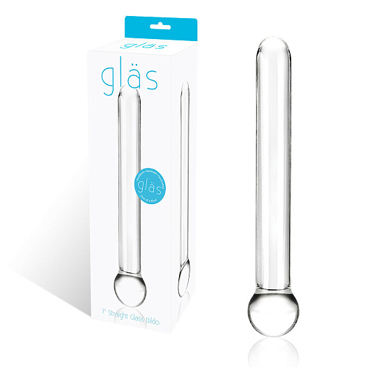 Стеклянный жезл с шариком GLAS, 16 см