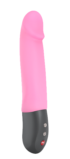 Фаллоимитатор-пульсатор с фрикциями Fun Factory Stronic Real, розовый