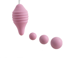 Набор - сменные вагинальные шарики и яйцо контейнер Pelvix Concept