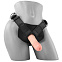 Реалистичный фаллос Harness King Cock с насадкой, 30 см