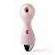 Вакуумно-волновой стимулятор KisToy Polly, розовый