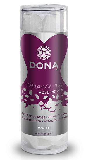 Декоративные лепестки, белые ROSE PETALS, 100 шт
