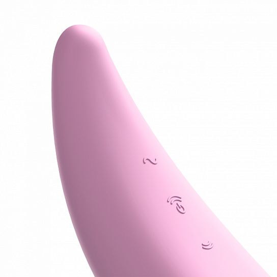Вакуумный массажер Curvy 3 + с вибрацией Satisfyer