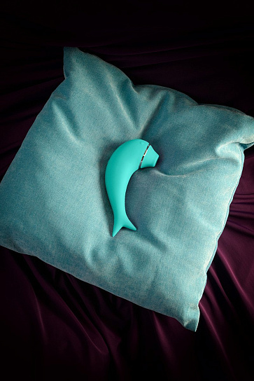 Вакуумно-волновой стимулятор клитора и вибратор Dolphin by ToyFa