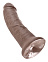 Фаллос на присоске King Cock 8 реалистичный, 19 см, коричневый Фаллос на присоске King Cock 8 реалистичный, 19 см, коричневый