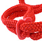 Фиксирующая веревка Silk Rope Love Cuffs, красная