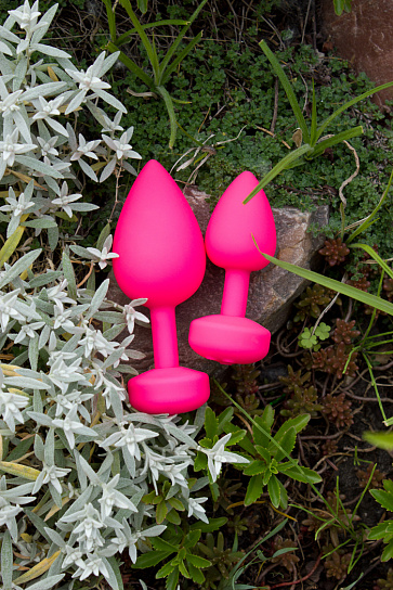 Анальная пробка большого размера с вибрацией Gvibe Gplug Large, розовая