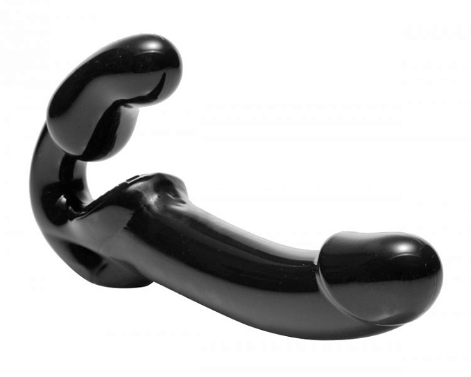 Безремневой вибрострапон Strap U Revolver II Vibrating 15.2 см, черный
