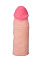 Насадка на страпон REALSTICK, 18 см