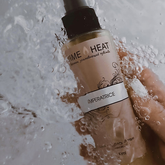 Сухое масло для тела с блеском Time Heat Imperatrice, 100 мл