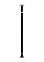 Шест для танцев Silver Dance Pole Shots Toys, черный