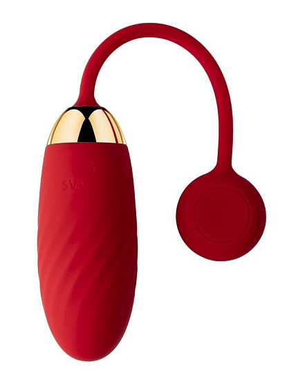 Виброяйцо с функцией управления через смартфон Svakom Ella Red