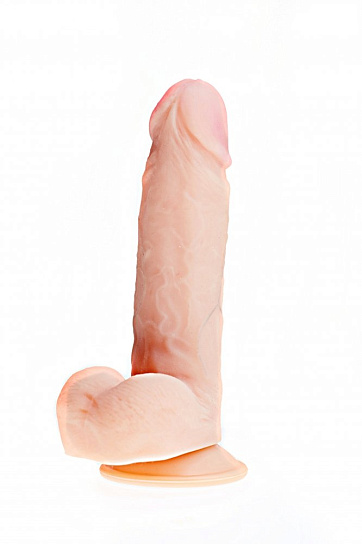 Фаллоимитатор-реалистик на присоске Art-Style №28, 14 см