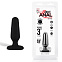 Черный плаг из силикона люкс BEGINNER 3'