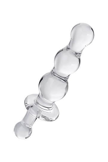 Анально-вагинальный стимулятор с гладкой поверхностью