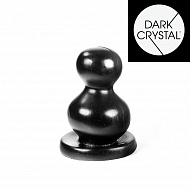 Анальная втулка Dark Crystal Black 20 см, черная