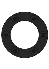Эрекционное кольцо легко растягивается, черное