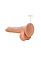 Фаллоимитатор Shots Media RealRock Realistic Dildo With Balls, 25 см, телесный Фаллоимитатор Shots Media RealRock Realistic Dildo With Balls, 25 см, телесный