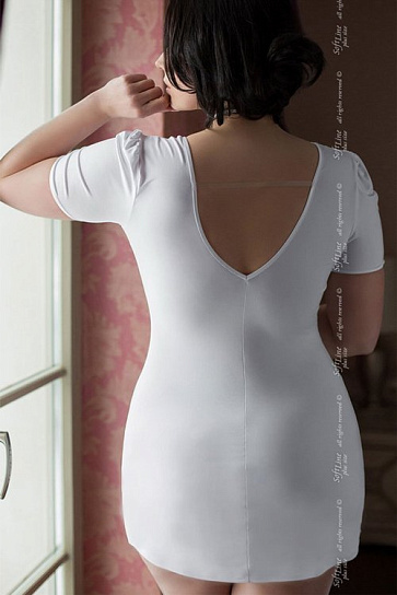 Платье с кружевом SoftLine DOCTOR, XL