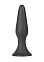 Анальный стимулятор с расширением книзу, черный