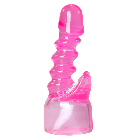 Насадка на вибромассажер Easytoys Spiral Wand Pink