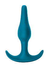 Анальная пробка для начинающих Starter Aquamarine, синяя