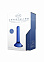 Стеклянный стимулятор тёмно-синего цвета PIN