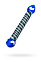 Фаллоимитатор из стекла DILDO, 20 см