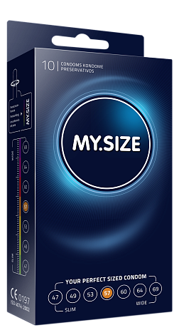 Немецкие презервативы My Size без аналогов №57 57*178 мм