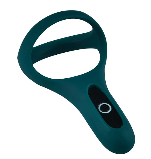 Двойное эрекционное кольцо Magic Motion Rise, темно-зеленое