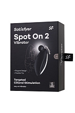 Вибростимулятор клитора Satisfyer Spot On 2, черный