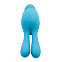 Многофункциональный вибростимулятор Dream Bunny 6.5 см, синий