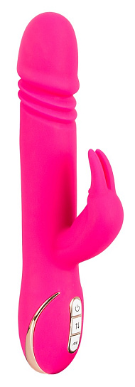 Вибратор-кролик с пульсацией You2Toys Stoss Stange, розовый
