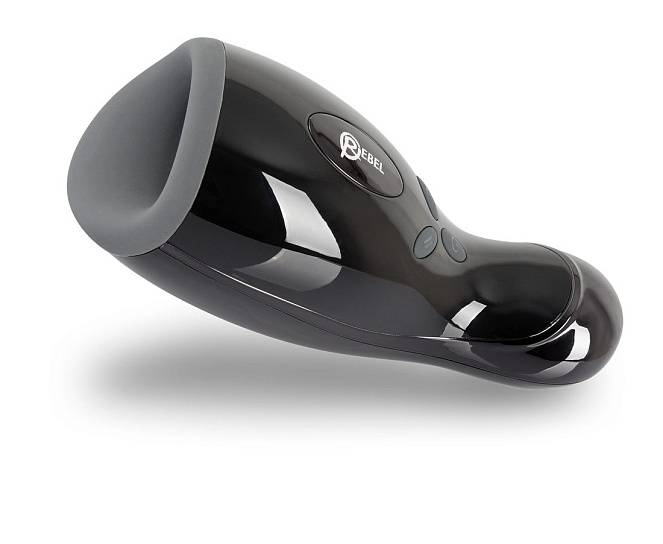 Мастурбатор с вибрацией Rebel с тремя функциям