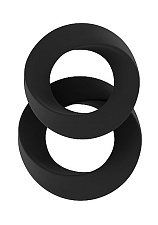 Два эрекционных кольца легко растягиваются, черные