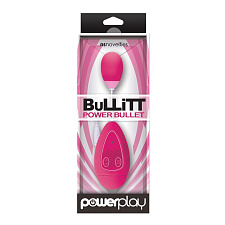 PowerPlay BuLLiTT - Single - Pink виброяйцо с пультом управления