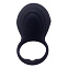 Виброкольцо на пенис Ripple в виде волны, черное