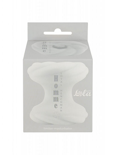 Мини-мастурбатор Lola Games Homme Loyal Henchman, белый