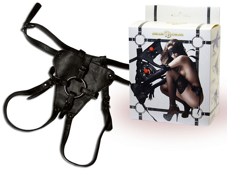 Трусики с кольцом для насадок-фаллосов