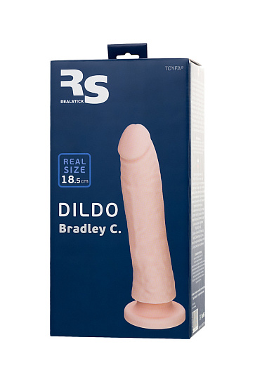 Фаллоимитатор RealStick RS Silicone Bradley C, 18.5 см