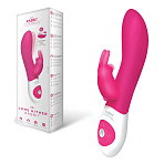 Манящий вибратор-кролик, 11 режимов, The Come Hither Rabbit, розовый