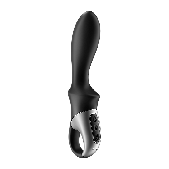 Анальный вибратор с функцией подогрева Satisfyer Heat Climax