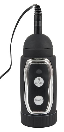 Анальный стимулятор Anal Massager You 2 Toys, цвет черный