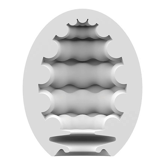Яйцо мастурбатор Satisfyer Riffle с рельефом