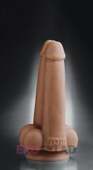Фаллоимитатор Dual Dicks - Tom of Finland, телесный, 17 см