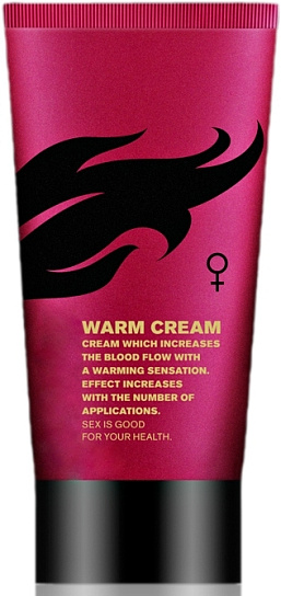 Возбуждающий крем для женщин Warm cream, 50 мл